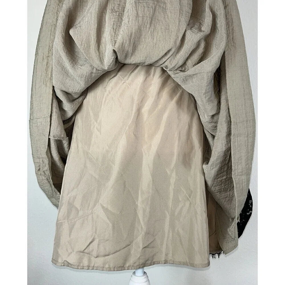 Robert Rodriguez Neiman Marcus Target Black Lace Strapless Cocktail Dress Size 6 - Picture 14 of 14